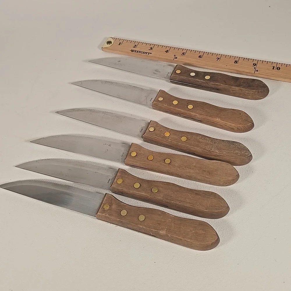 Chef Deluxe Miracle Edge Steak Knife Set Of 6‎